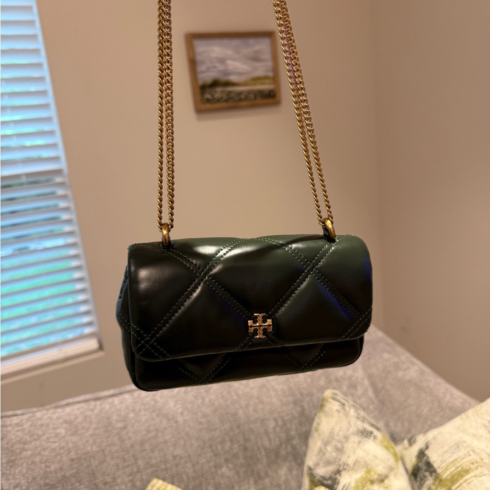 Tory Burch Mini Kira Diamond Quilt Flap Bag
